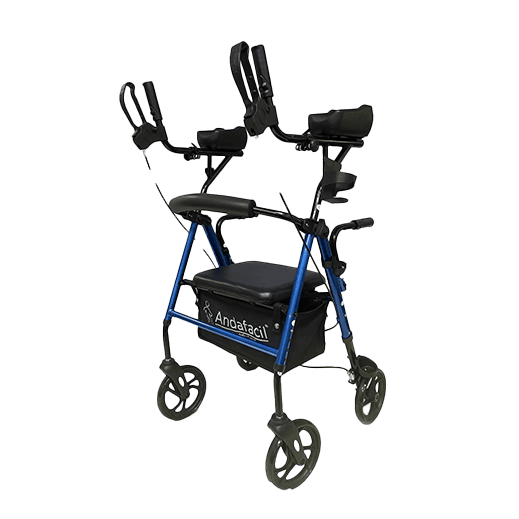 Andafacil® Andadera Vertical Andafacil Light Para Adulto Mayor | Economica, Ergonomica y Portatil